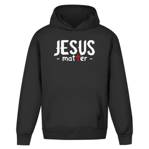 Oversize Hoodie Ohne Kordel jesus matter