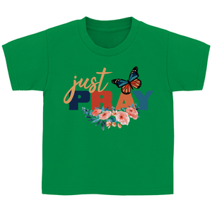 Kinder T-Shirt just pray