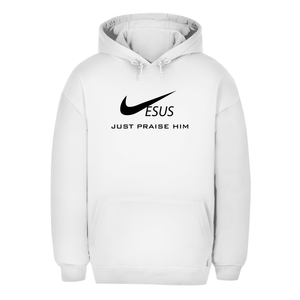Unisex Oversize Hoodie jesus just praise him