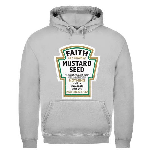 Herren Hoodie nothing shall be impossible matthew 17:20