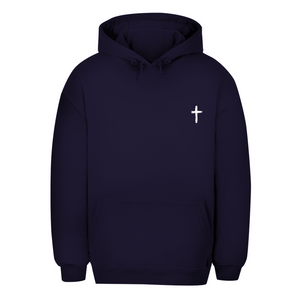 Unisex Oversize Hoodie kreuz