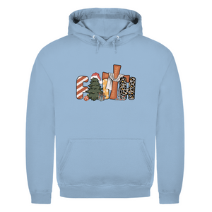 Herren Hoodie faith weihnachtsmotiv