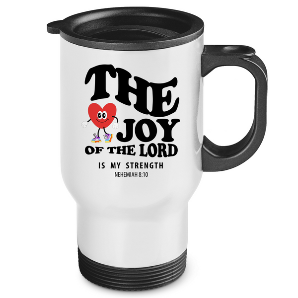 Edelstahl-Thermobecher the joy of he lord nehemiah 8:10