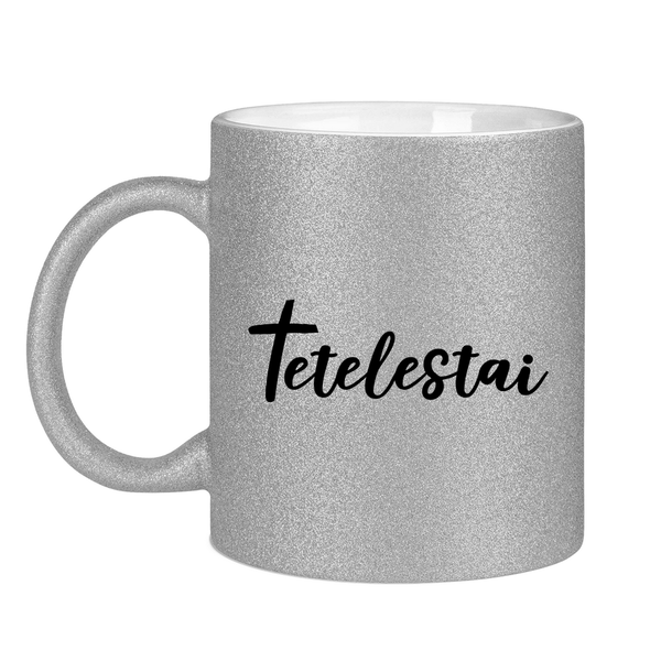 Glitzertasse tetelestai