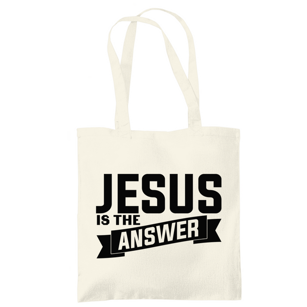 Tragetasche jesus is the answer