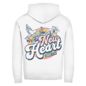 Zipper Hoodie new heart ezekiel 11:19
