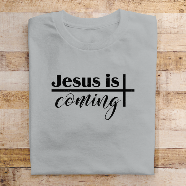 Herren T-Shirt jesus is comig