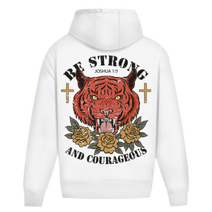 Oversize Hoodie Ohne Kordel be strong and courageous joshua 1:9