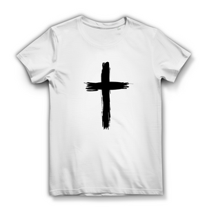 Damen Bio T-Shirt kreuz