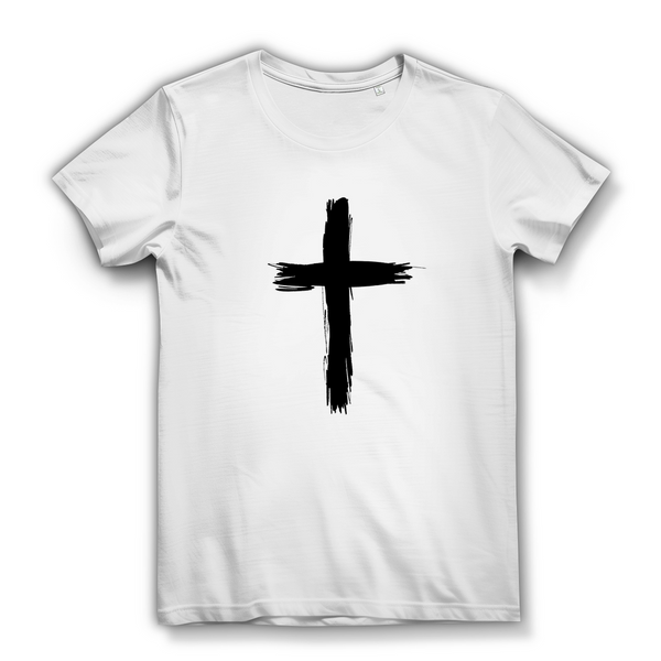 Damen Bio T-Shirt kreuz