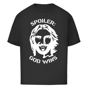 Oversize T-Shirt spoiler god wins