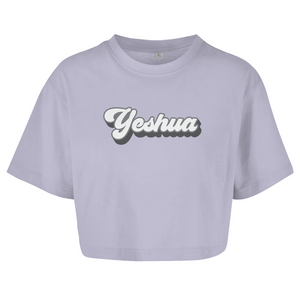 Damen Oversize Crop Top yeshua