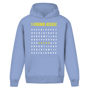 Oversize Hoodie Ohne Kordel i found jesus