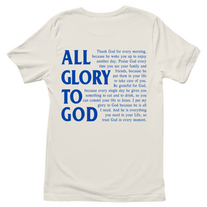 Damen T-Shirt all glory to god