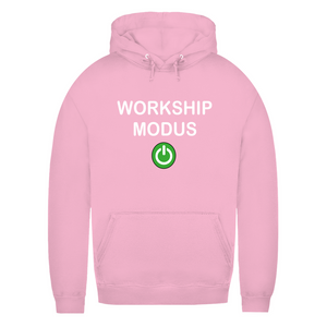 Damen Hoodie workship modus
