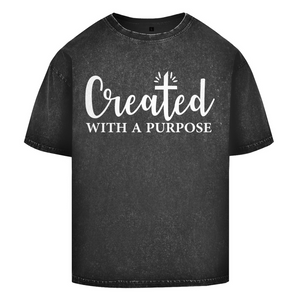 Oversize Washed T-Shirt created with a purpose