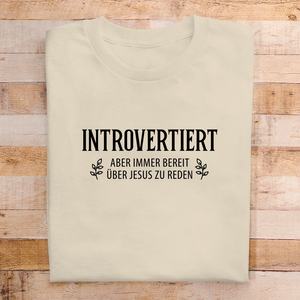 Herren T-Shirt introvertiert