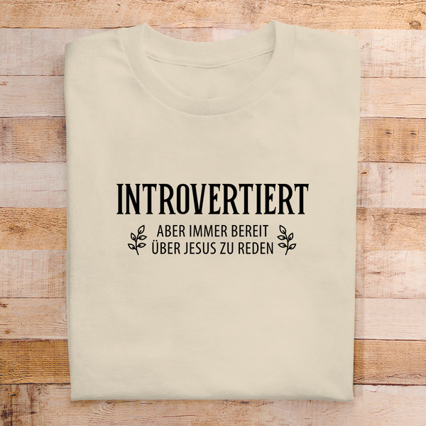 Herren T-Shirt introvertiert