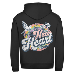 Zipper Hoodie new heart ezekiel 11:19
