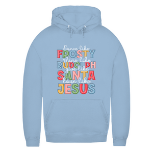 Damen Hoodie give like santa love like jesus