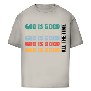 Oversize T-Shirt god is good retro