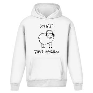 Oversize Hoodie Ohne Kordel schaf des herrn