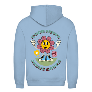 Damen Hoodie good news jesus saves