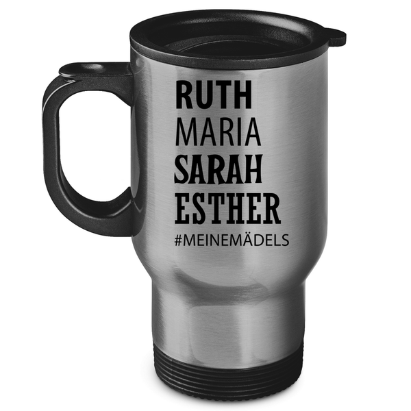 Edelstahl-Thermobecher ruth maria sarah esther