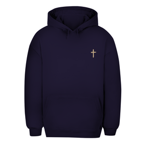 Unisex Oversize Hoodie a loving god 1 john 4:9-10