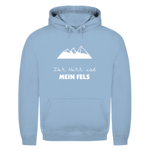 Herren Hoodie der herr ist mein fels