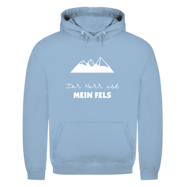 Herren Hoodie der herr ist mein fels