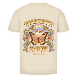 Herren T-Shirt transformed by christ romans 12:2