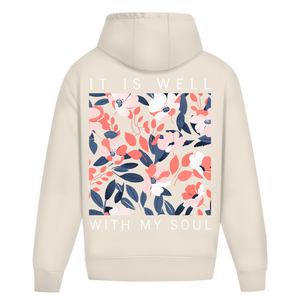 Oversize Hoodie Ohne Kordel it is well with my soul