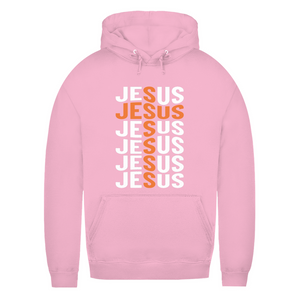 Damen Hoodie jesus kreuz