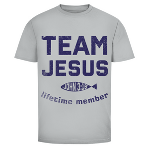 Herren T-Shirt team jesus john 3:16