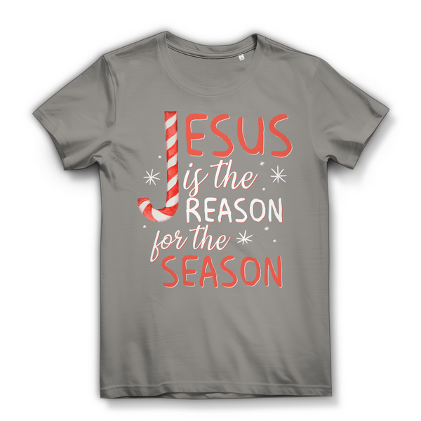 Damen Bio T-Shirt jesus is the reason for the season