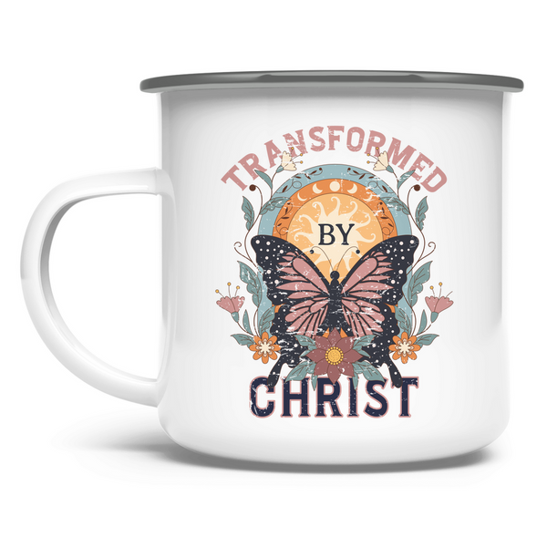 Emaille Tasse transformed by christ