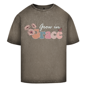Oversize Washed T-Shirt grow in grace