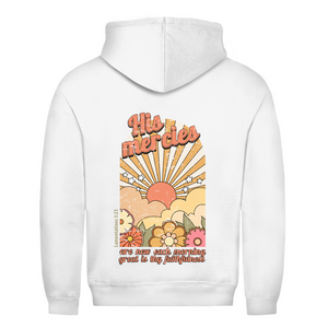 Herren Hoodie great is thy faithfulness lamentations 3:23