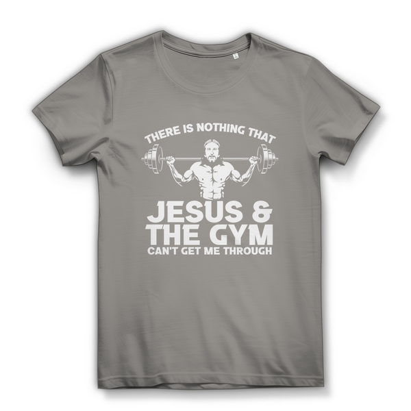 Damen Bio T-Shirt jesus and gym