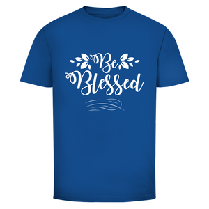 Herren T-Shirt be blessed
