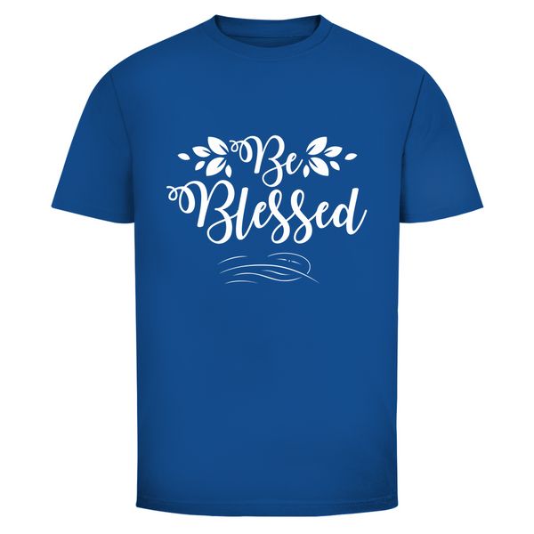 Herren T-Shirt be blessed