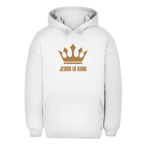 Unisex Oversize Hoodie jesus is king krone