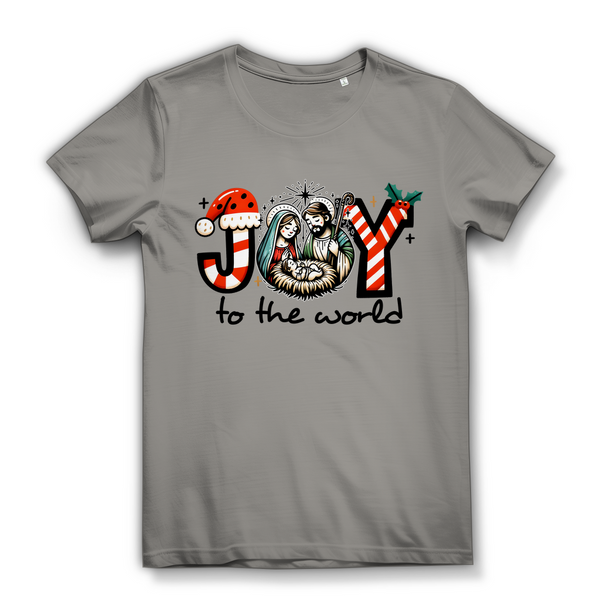 Damen Bio T-Shirt joy to the world