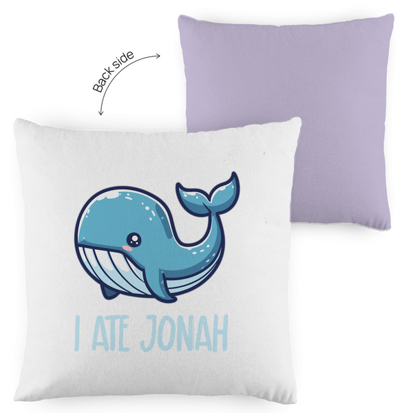 Kopfkissen zweifarbig i ate jonah wal