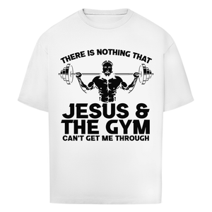 Oversize T-Shirt jesus and gym