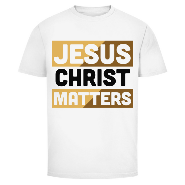 Herren T-Shirt jesus christ matters