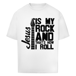 Oversize T-Shirt jesus is my rock guitarist