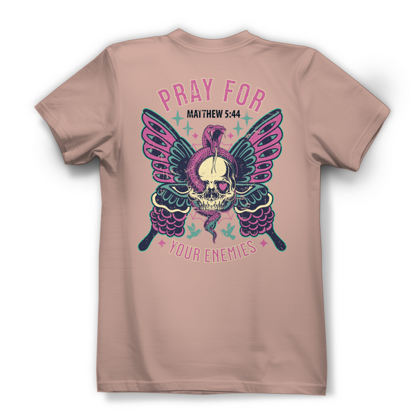 Damen Bio T-Shirt pray for your enemies matthew 5:44