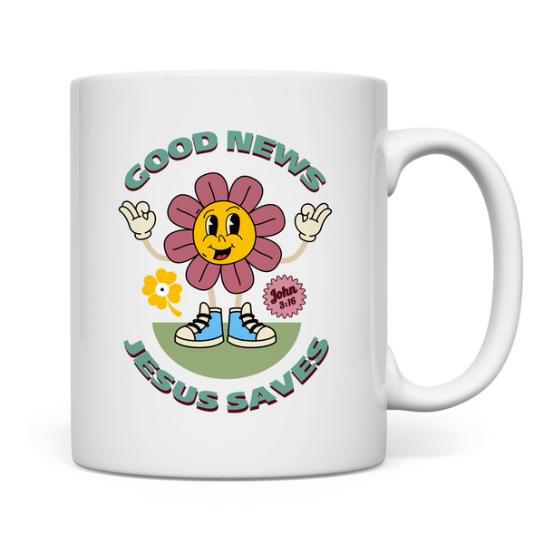 Tasse good news jesus saves